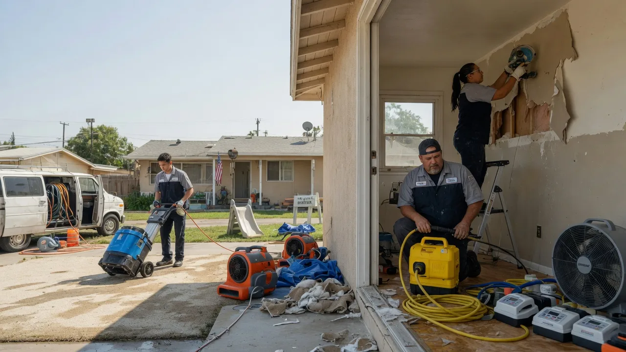 Water Damage Restoration in Bovina, TX near me